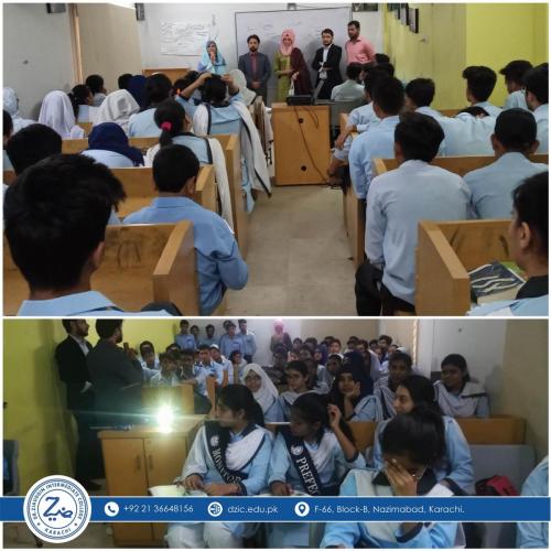  Career Counseling seminar at Dr. Ziauddin Inter College