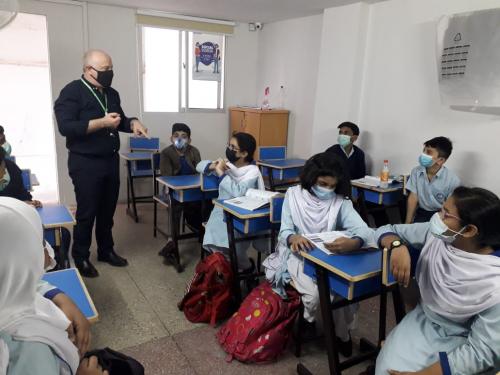 Interactive learning at Ziauddin School and College